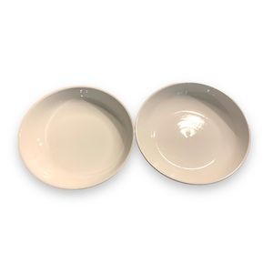 YHY Fine Bone China Porcelain Pasta Bowls Set of 2